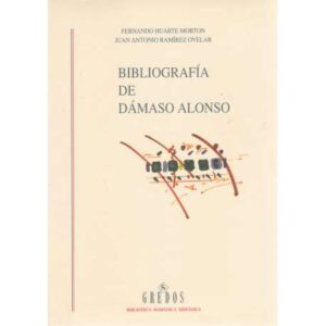 Bibliografía de Dámaso Alonso
