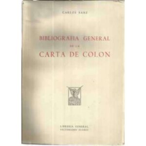 Bibliografía general de la Carta de Colón
