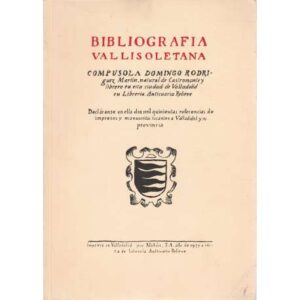 Bibliografía vallisoletana