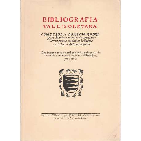 Bibliografía vallisoletana