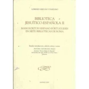 Biblioteca jesuítico-española II