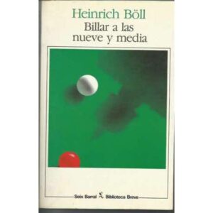 BILLAR A LAS NUEVE Y MEDIA