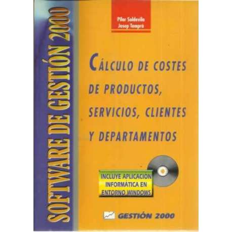 Cálculo de costes de productos, servicios, clientes y departamentos