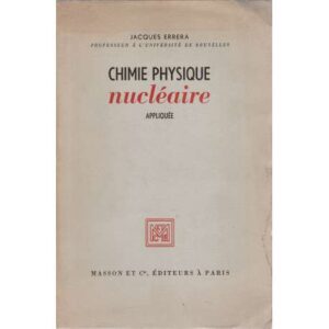Chimie physique nucléaire apliquéé