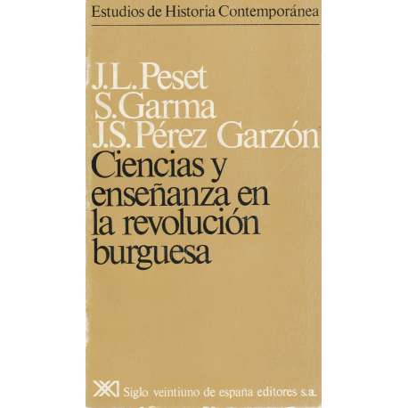 Ciencias y enseñanza en la revolución burguesa