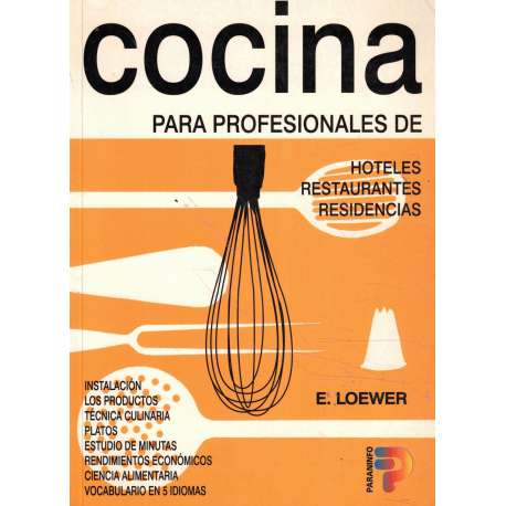 Cocina para profesionales de hoteles, restaurantes, residencias