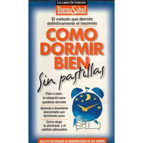 Cómo dormir bien sin pastillas