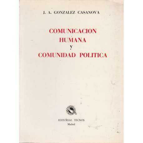 Comunicación humana y comunidad politica