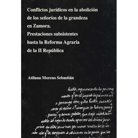 Conflictos jurídicos en la abolición de los señoríos de la grandeza de Zamora