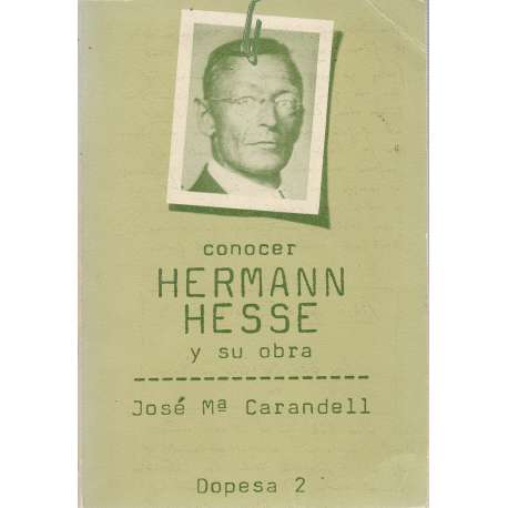 Conocer Hermann Hesse y su obra