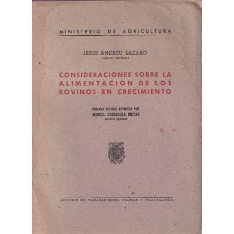 Consideraciones sobre la alimentación de los bovinos en crecimiento
