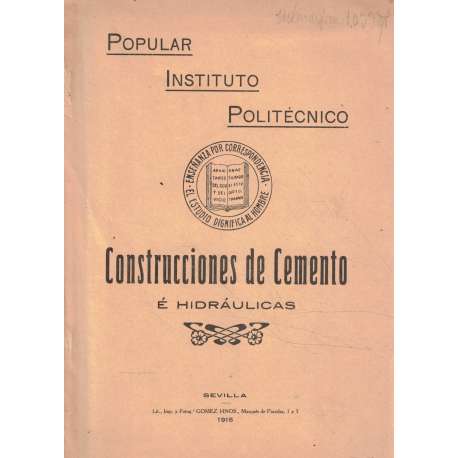 Construcciones de cemento e hidráulicas