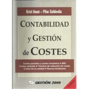 Contabilidad y gestión de costes