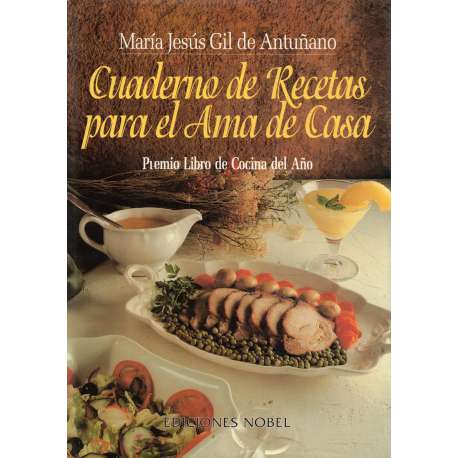 Cuaderno de recetas para el ama de casa