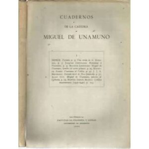 CUADERNOS DE LA CÁTEDRA. 2 tomos