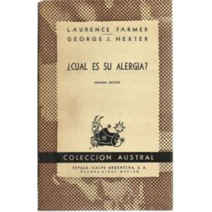 ¿Cual es su alergia?