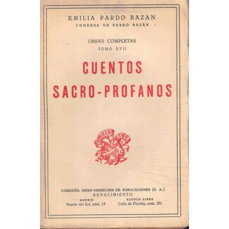 Cuentos sacro profanos