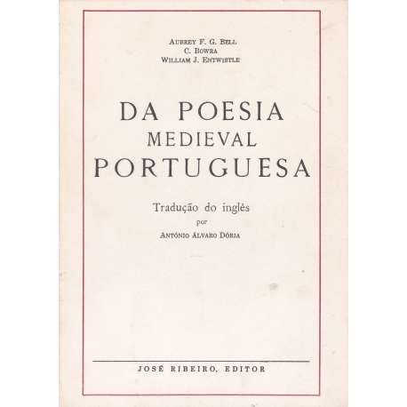 Da Poesía Medieval Portuguesa
