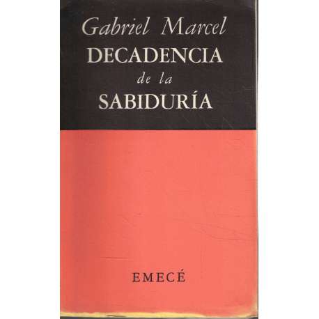 Decadencia de la sabiduría