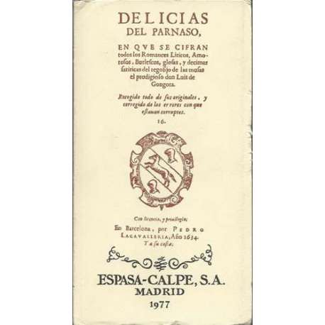 Delicias del Parnaso