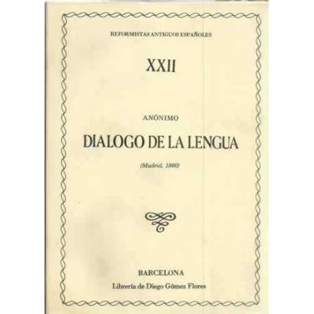 Diálogo de la lengua