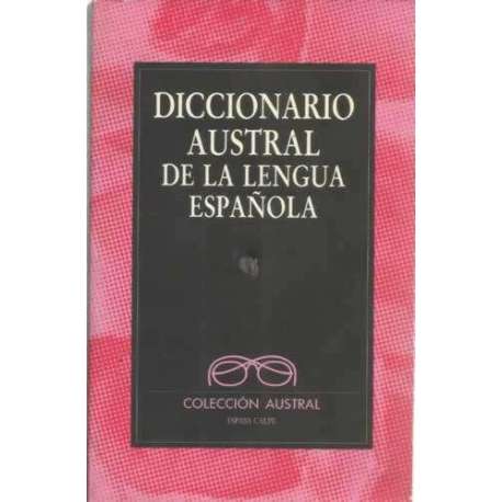 Diccionario austral de la lengua española