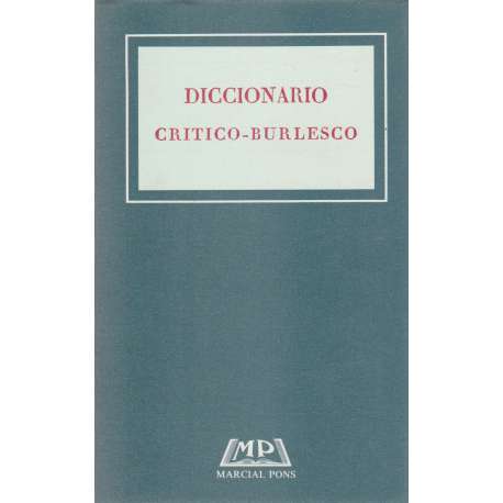 Diccionario Critico-Burlesco