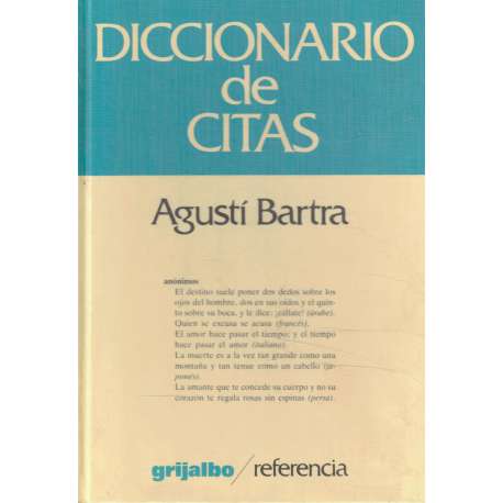 Diccionario de citas