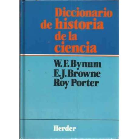 DICCIONARIO DE HISTORIA DE LA CIENCIA