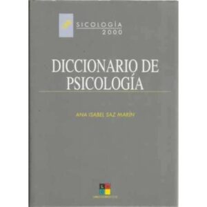 Diccionario de psicología