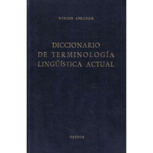 Diccionario de terminología lingüística actual