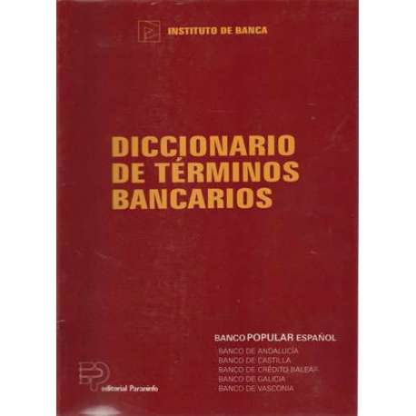 Diccionario de términos bancarios