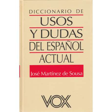 Diccionario de usos y dudas del español actual