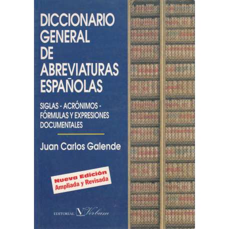 Diccionario general de abreviaturas españolas