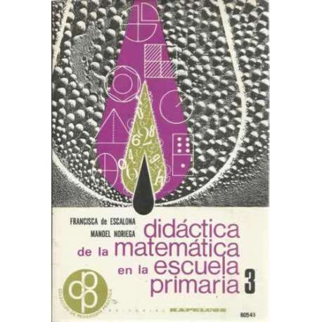 Didáctica de la matemática en la escuela primaria