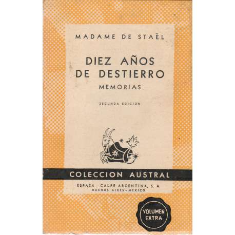 Diez años de destierro. Memorias