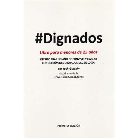 Dignados. Libro para menores de 25 años