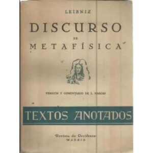DISCURSO DE METAFÍSICA