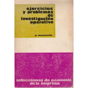 Ejercicios y problemas de investigación operativa