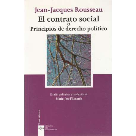 El contrato social o Principios de derecho político