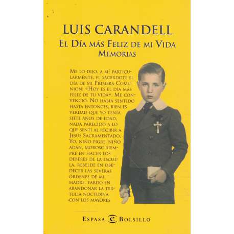 El día más feliz de mi vida. Memorias