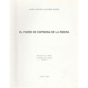El Fuero de Espinosa de la Ribera
