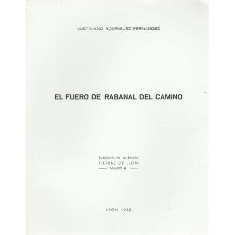 El fuero de Rabanal del Camino