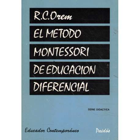 El método Montessori de educación diferencial