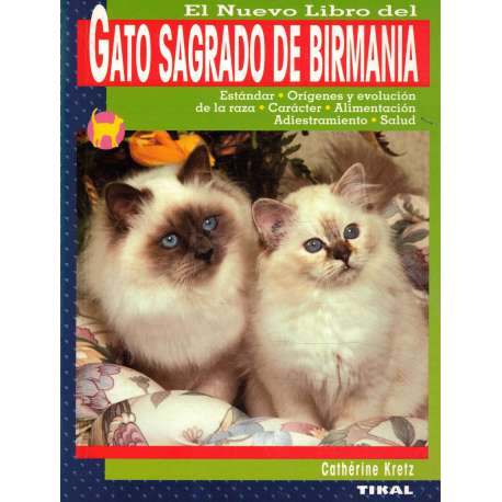 El nuevo libro del gato sagrado de Birmania