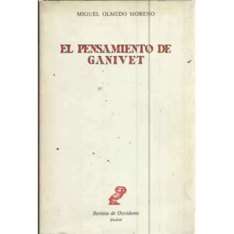EL PENSAMIENTO DE GANIVET
