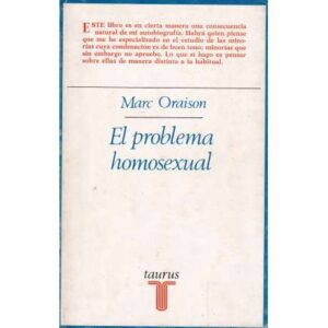 El problema homosexual