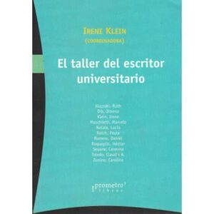 El taller del escritor universitario