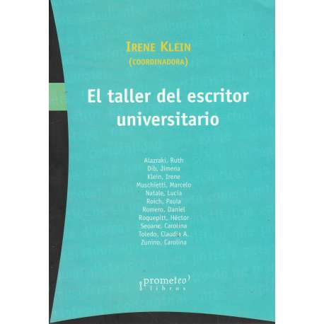 El taller del escritor universitario
