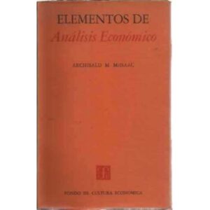 ELEMENTOS DE ANÁLISIS ECONÓMICO